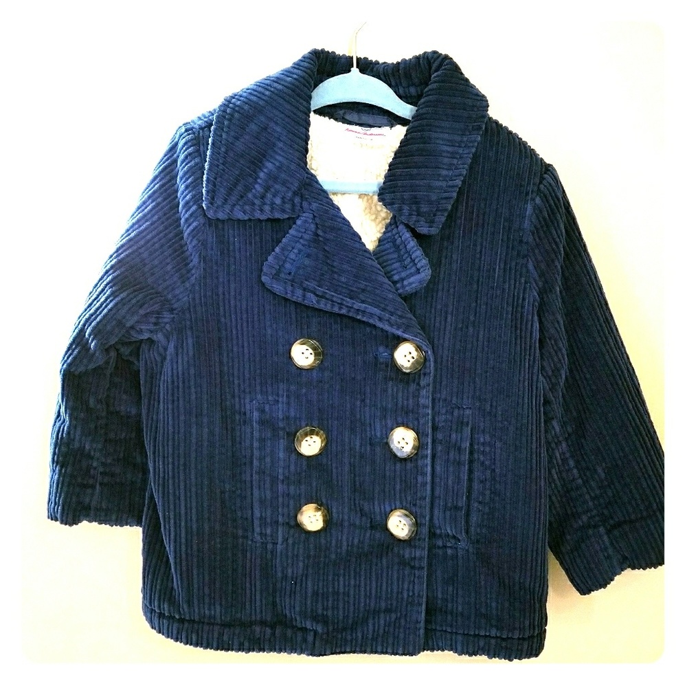 Hanna Andersson 90 Double breasted blazer Boys